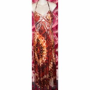 ❤️ Body Central Patterned Maxi Dress